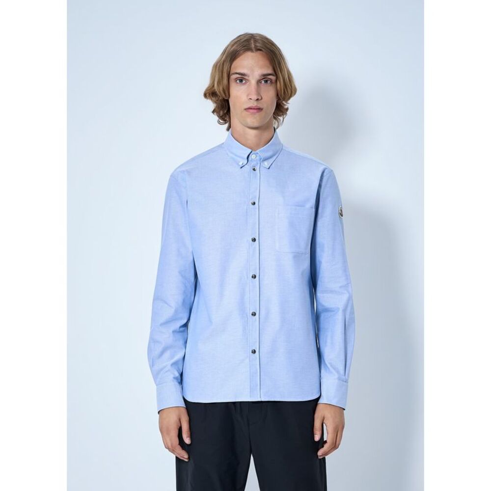 Moncler Men Button-Down Cotton Shirt